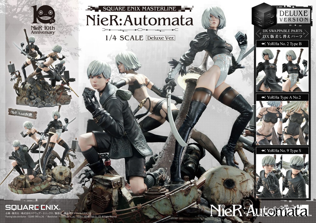 SQUARE ENIX MASTERLINE NieR:Automata 1/4 Scale - Deluxe Ver 